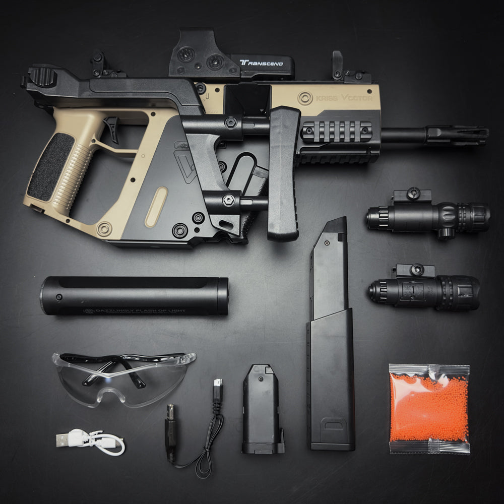Kriss Vector Gel Blaster (includes 10,000 Gel balls) | GelWeapons.ie